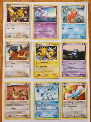Sammlungsauflösung 190 Stück Pokemon Sammelkarten. Bild 2