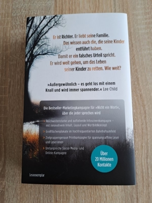 Buch Nicht ein Wort  Bild 2