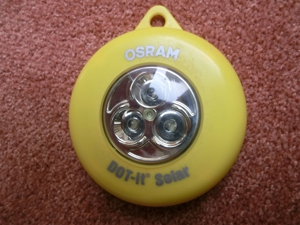 OSRAM Dot-it solar, gelb