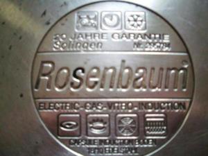 Hochwertige Edelstahl-Pfanne von ROSENBAUM, Bild 2