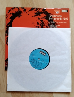 Beethoven Sinfonie Nr 9 LP Bild 2