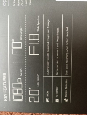 Dash Cam apeman C420 Bild 3