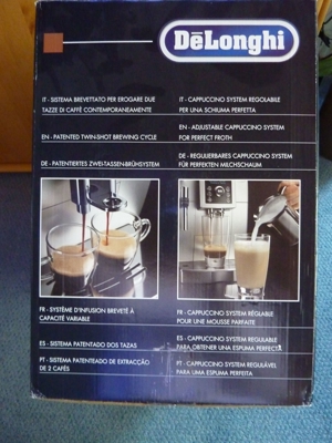 kaffevollautomat De``Longhi ECAM 23.426.SB Bild 14