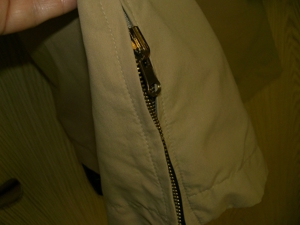 beige - blaue Wendejacke Gr. 44/46 Bild 4