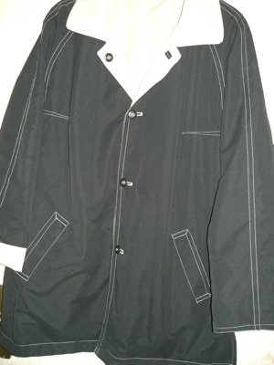 beige - blaue Wendejacke Gr. 44/46 Bild 2