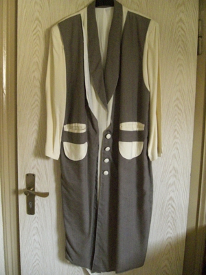 elegantes Kleid Gr. 44/46 Made in France