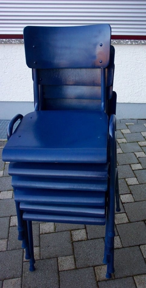 6 x Stapelstühle Stühle Stuhl Guter Zustand Bild 3