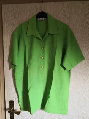 neuwertige grüne Bluse Gr. L Bild 1