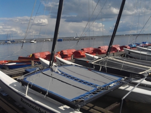 Bootsverleih Kielhorn / Steg N 21 - 3 Std. Hobie Cat 16 segeln auf dem Steinhuder Meer