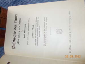 - Karl Woermann - Geschichte der Kunst in 6 Bänden-von 1922 Bild 6
