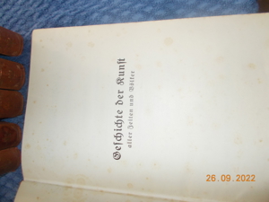 - Karl Woermann - Geschichte der Kunst in 6 Bänden-von 1922 Bild 3