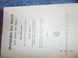 - Karl Woermann - Geschichte der Kunst in 6 Bänden-von 1922 Bild 5