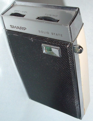 Sharp BP-110, Transistorradio, Pocketradio, anno 1966, no PayPal