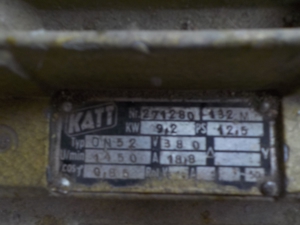 Kompressor ohne Behälter, Bj. 1966, Preis: 180 Euro, nur telefonische Nachfragen:   Bild 7