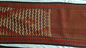Zeltband 15m Turkaman Turkestan Teppich Stickerei antik Rug Tribal Jurte Steppe Bild 9