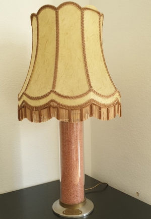 Tischlampe, sehr schön, Unikat, Höhe 85 cm