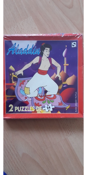 Puzzle Neu Originlaverpackt, Aladdin und Dschungelbuch Bild 2