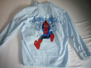 Spidermann- Hemd Gr. 128 Bild 1