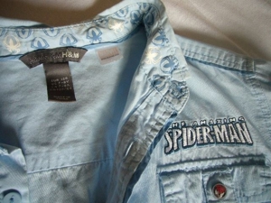 Spidermann- Hemd Gr. 128 Bild 8