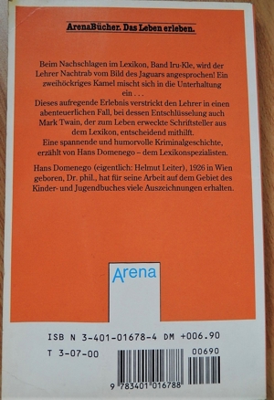 Lexikonkrimi / Ein ernsthafter Jux / Hans Domenego / ISBN 3-401-01678-4 Bild 2