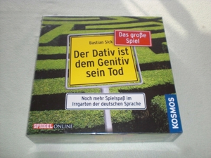 Spiel "Der Dativ ist dem Genitiv sein Tod" von Kosmos