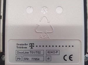 T - DoorLine Sprechanlage von Telekom für Profibastler. Bild 3
