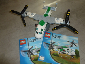 Lego 60021 City Schwenkrotorflugzeug Bild 2