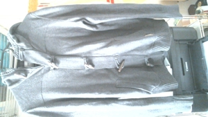 Nichtgetragenen 100 % BaumWoll Hootie Jacke von Markenschmiede Dress Yourself,Dunkelgrün, -00% Plast Bild 1