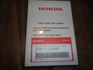 CD KIT für Hondaradio Update