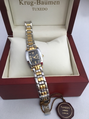 NEU! Krug - Baümen Damenuhr, Tuxedo Ladies 1964 KL
