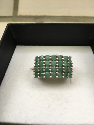 NEU! Wunderschöner Smaragd Ring (Sambia), Gr.18 Bild 1