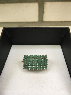 NEU! Wunderschöner Smaragd Ring (Sambia), Gr.18 Bild 2