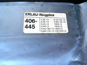 ERLAU Ringplus Schneeketten 175/70-13, 165/13, 155/14,145/15, etc Bild 3