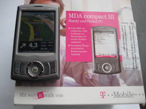 MDA compact III Handy/Pocket PC mit Navigation tomtom DACH Bild 4