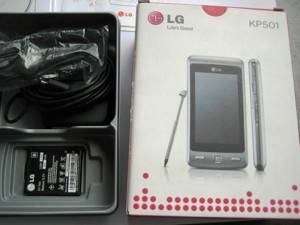 Touchscrenn-Handy LG KP501 Bild 3