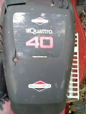 Benzinrasenmäher Honda Quattro 40. Bild 2
