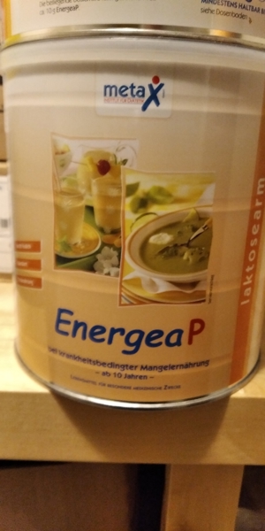 Trinknahrung in Pulverform EnergeaP Dose 1000g bei Mangelernährung,Untergewicht, Ernährungsproblemen Bild 2