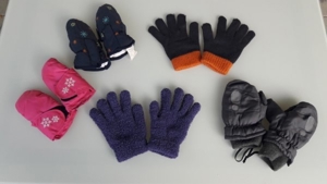Kinder-Handschuhe/Fäustlinge/Fingerhandschuhe Bild 1