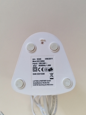 CURAmed Ladestation für elektrische ALDI Zahnbürsten Art. 9340 Mod. 9313029 Bild 2