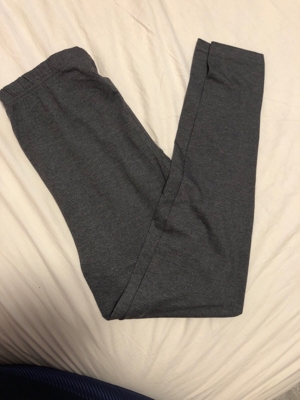 graue Leggins Größe 158/164