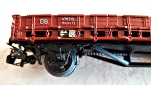 Märklin 4606 Niederbordwagen Flachwagen NEUWERTIG HO TOP Bild 5