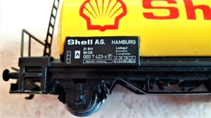 Märklin 4442 Shell Mineralöl Kesselwagen Güterwagen Spur HO OVP Bild 8