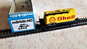 Märklin 4442 Shell Mineralöl Kesselwagen Güterwagen Spur HO OVP Bild 2