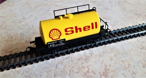 Märklin 4442 Shell Mineralöl Kesselwagen Güterwagen Spur HO OVP Bild 4