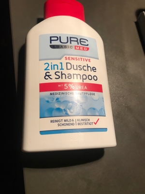 Pure & Basic Med Sensitive 2in1 Dusche & Shampoo mit 5% Urea Bild 1