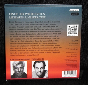 NEU*Hörbuch - Audio-CD *Der Morgenstern*von Karl Ove Knausgård Bild 3