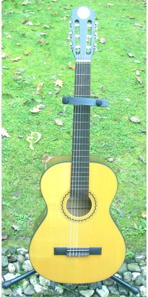 Verkaufe schöne 3/4 Konzertgitarre klassische Nylonsaiten Gitarre im Vogelsberg Bild 3