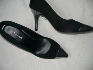 elegante schwarze Pumps Gr. 37
