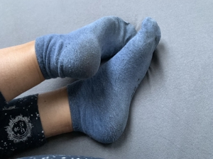 meine extrem duften dunkelblauen Socken