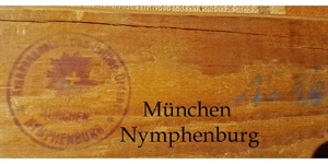 Mystisch Ölgemälde Nymphenburg 1910 Blumen Gräfin von Tattenbach Antik Kunst Art Bild 10